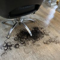 My cut hair at LieblingSalon in Taipei