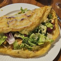 Ban Xeo, rice flour crepe at New Star Saigon in Limhamn