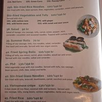 english menu at New Star Saigon in Limhamn