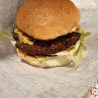 Vegan burger at φolk  in Ioannina