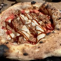 pizza "pulled pork" (vegan)  at 60 Seconds to Napoli in Leipzig