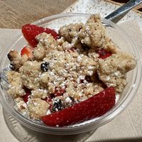 vegan dessert  at 60 Seconds to Napoli in Leipzig