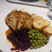 Butternut squash wellington (get without honey parsnips) at IKEA in Loanhead