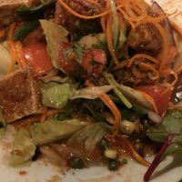 Crispy tofu salad close up at Sawasdee Thai Cuisine in Mandeville