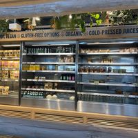 Refrigerated section  at DOH - Evergreen Organics in Doha