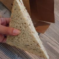 Prepackaged dry chickpea bread at DOH - Evergreen Organics in Doha