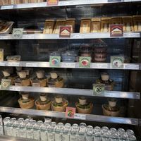 Full fridge of options  at DOH - Evergreen Organics in Doha