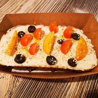 Labneh Toast at DOH - Evergreen Organics in Doha