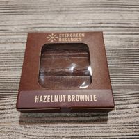 Hazelnut brownie at DOH - Evergreen Organics in Doha