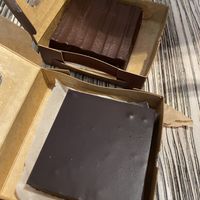 Chocolate cake and hazelnut brownie  at DOH - Evergreen Organics in Doha