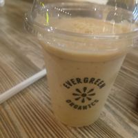 Salted caramel smoothie at DOH - Evergreen Organics in Doha
