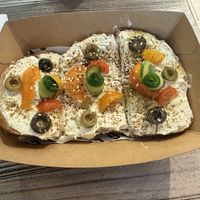 Labne toast  at DOH - Evergreen Organics in Doha