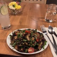 Arugula salad. Sooo good  at Down 2 Earth Plant Based Cuisine in Las Vegas