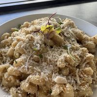 Truffle Mac and cheesee  at Down 2 Earth Plant Based Cuisine in Las Vegas
