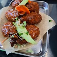 Buffalo 'wings' at Down 2 Earth Plant Based Cuisine in Las Vegas