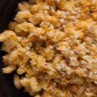 Truffle oil macaroni and cheese at Down 2 Earth Plant Based Cuisine in Las Vegas