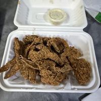 Fried oyster mushroom  at Down 2 Earth Plant Based Cuisine in Las Vegas