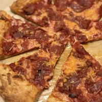 Pepperoni Pizzaa  at Down 2 Earth Plant Based Cuisine in Las Vegas