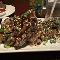 Sesame and tamarind glazed seitan  at Sprig and Vine in New Hope