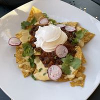 Nachos  at Sprig and Vine in New Hope
