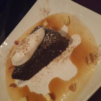 Chocolate torte at Sprig and Vine in New Hope