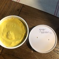 Ginger icecream  at Sprig and Vine in New Hope