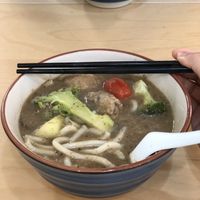 Special mushroom udon at Tracy Juice Culture - Fortune Centre in Central Singapore