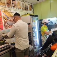 Preparing at Tracy Juice Culture - Fortune Centre in Central Singapore