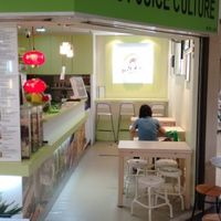 Seating at Tracy Juice Culture - Fortune Centre in Central Singapore
