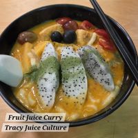 Lots of pinepples. I like the dragonfruit at Tracy Juice Culture - Fortune Centre in Central Singapore