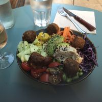 Falafel bowl  at Bistrot Steak House in Saint-remy-de-provence