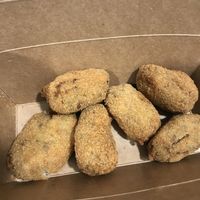 Shitake Croquetas at La Petita Vegana  in Barcelona