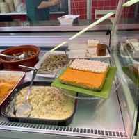 Postres muy ricos   at La Petita Vegana  in Barcelona