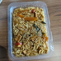 Chaufa Peruvian rice at La Petita Vegana  in Barcelona