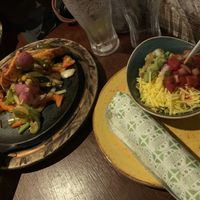 Main. Vegan OMPH fajitas 🌱 at Chiquito in Patchway
