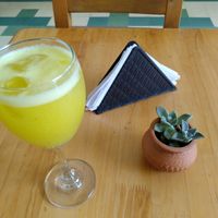 Juice drink at El Arrebato in Medellin
