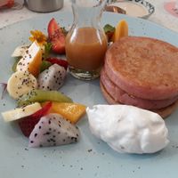Pancakes at Nature's Charm in Bangkok