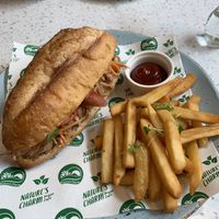 Bahn mi at Nature's Charm in Bangkok