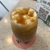 Iced Caramel Macchiato  at Nature's Charm in Bangkok