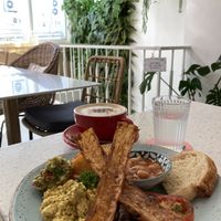 Breakfast of champions  at Nature's Charm in Bangkok