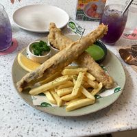 Fish & Chips at Nature's Charm in Bangkok