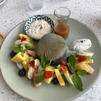 Pancakes  #Veganuary at Nature's Charm in Bangkok