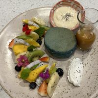 pancakes  at Nature's Charm in Bangkok