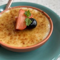 “Crème brûlée"  at Nature's Charm in Bangkok