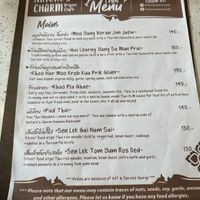 Thai Mains  at Nature's Charm in Bangkok