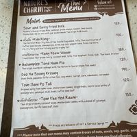 Thai Mains  at Nature's Charm in Bangkok