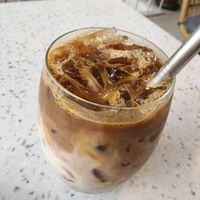 Iced Latte Jan25 at Nature's Charm in Bangkok