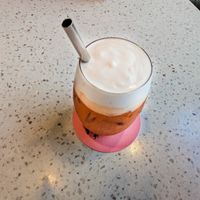 Thai Iced Tea at Nature's Charm at Nature's Charm in Bangkok