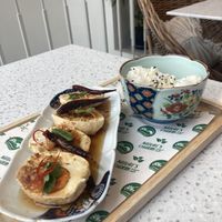 Son in law eggs  at Nature's Charm in Bangkok