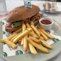 Bahn mi  at Nature's Charm in Bangkok